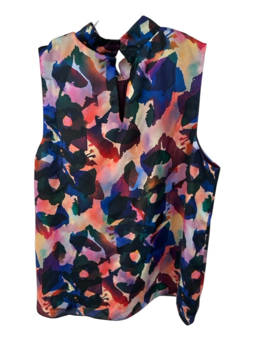 Willa Story Size XS Multi Polyester Sleeveless Abstract Top Multi / XS