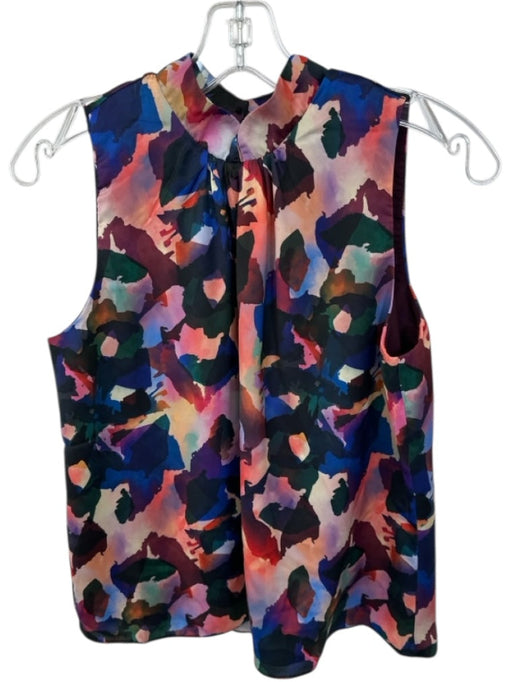 Willa Story Size XS Multi Polyester Sleeveless Abstract Top Multi / XS
