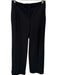 Trina Turk Size 4 Black Viscose Blend Wide Leg Trouser Pants Black / 4