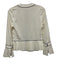 Anne Fontaine Size 38/S White & Black Cotton Blend Pleated Contrast Piping Top White & Black / 38/S