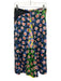 Stine Goya Size M Blue, Pink, Green Polyester Floral Draped Detail Midi Skirt Blue, Pink, Green / M