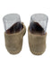 Miu Miu Shoe Size 38 Taupe & Beige Suede Crystal Embellished Detail Flats Taupe & Beige / 38