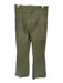 We The Free Size 28 Sage Green Cotton Blend Bootcut Pleated Waist Pants Sage green / 28