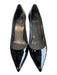 Stuart Weitzman Shoe Size 10 Black Patent Leather Pointed Toe Pump Shoes Black / 10