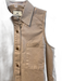 Tuckernuck Size Small Khaki Brown Cotton Sleeveless Collared Pockets Dress Khaki Brown / Small