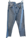 Agolde Size 27 Light Med Wash Cotton 5 Pocket Button Fly Raw Hem Jeans Light Med Wash / 27