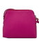 Furla Pink Leather Zip Close Crossbody Bag Pink / S