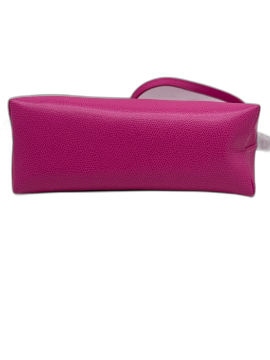 Furla Pink Leather Zip Close Crossbody Bag Pink / S