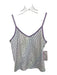 Roller Rabbit Size XXS Rainbow Cotton Spaghetti Strap Hearts Tank Pajamas Rainbow / XXS