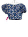 Cara Cara Size XXS Blue, Green, White Cotton Elastic Waist Floral Maxi Skirt Set Blue, Green, White / XXS