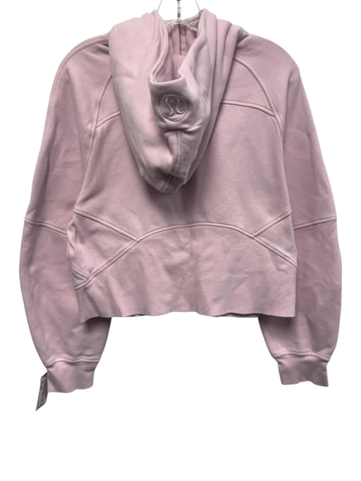 Lululemon Size M/L Baby Pink Cotton Blend Long Sleeve Quarter Button Sweater Baby Pink / M/L
