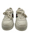 Gucci Shoe Size 38.5 White, Green, Red Leather Upper Lace Up Gucci Web Sneakers White, Green, Red / 38.5