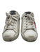 Golden Goose Shoe Size 39 White, Silver, Hot Pink Leather & Canvas Sneakers White, Silver, Hot Pink / 39