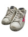 Golden Goose Shoe Size 39 White, Silver, Hot Pink Leather & Canvas Sneakers White, Silver, Hot Pink / 39
