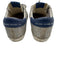 Golden Goose Shoe Size 39 Silver, Gray, Navy Blue Glitter & Leather Sneakers Silver, Gray, Navy Blue / 39