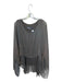 Tina Stephens Size Est L Taupe Cape Top Taupe / Est L