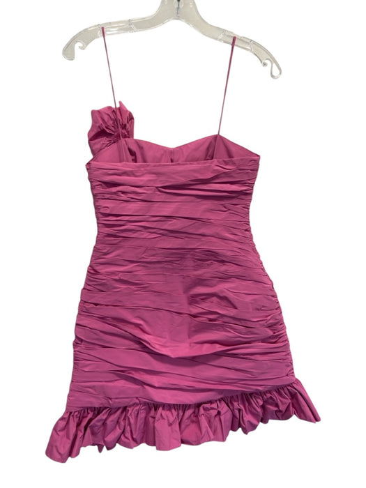 Loveshackfancy Size 0 Light Pink Ruched Spaghetti Straps Mini Dress Light Pink / 0