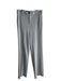 Vilagallo Size 44 Gray Viscose Blend Zip Fly High Rise Sparkle Side Pocket Pants Gray / 44