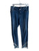 A.Z.I Size 6 Cotton Blend Cotton Blend 5 Pocket Zip Fly Pearl detail Jeans Cotton Blend / 6