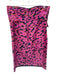 See By Chloe Size 10 purple & orange Polyester Floral Strapless Midi Dress purple & orange / 10