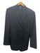 Boss Black Virgin Wool Solid 2 Button Men's Suit 44r