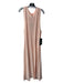 Tuckernuck Size XXL Light Pink Viscose Blend Stripe Knit Sleeveless Dress Light Pink / XXL