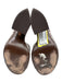 Mercedes Castillo Shoe Size 6.5 Beige Gray Leather Upper Snakeskin print Sandals Beige Gray / 6.5
