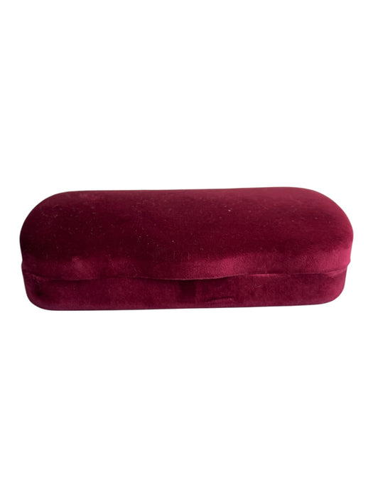 Gucci Fushcia & Black Spotted Modified Cat Eye Logo Wide arm Sunglasses Fushcia & Black