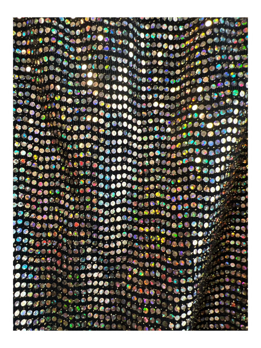 Good Times USA Size Large Gold Nylon Blend 3/4 Sleeve Elastic Waist Romper Gold / Large