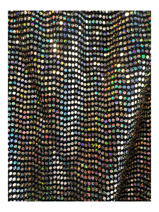 Good Times USA Size Large Gold Nylon Blend 3/4 Sleeve Elastic Waist Romper Gold / Large