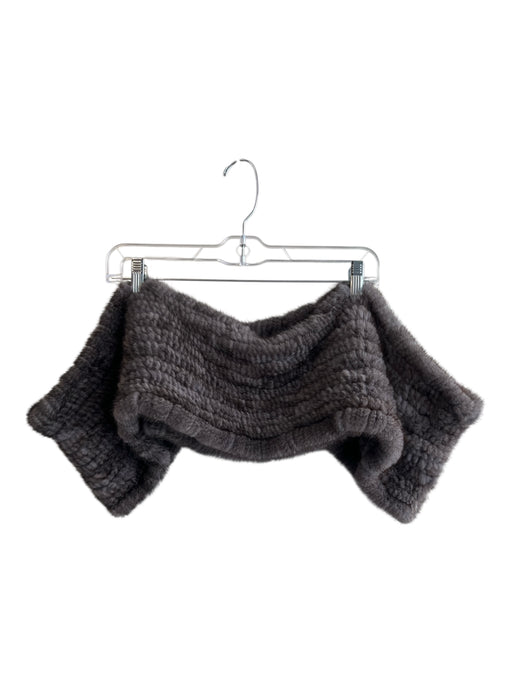 Belle Fare Blue Gray Rabbit Infinity scarf Blue Gray / One Size