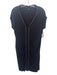 ALLSAINTS Size S Black Viscose lace up Cap Sleeve Below knee Dress Black / S