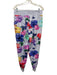 Robert Graham Size M Blue, Red, Multi Cotton Blend Floral Jogger Hoodie Pant Set Blue, Red, Multi / M