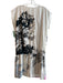 Diane Von Furstenberg Size 10 White, Black & Pink No Fabric Tag Sleeveless Dress White, Black & Pink / 10