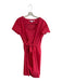 Diane Von Furstenberg Size 12 Red Orange Polyamide Blend Short Sleeve Dress Red Orange / 12