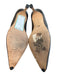 Manolo Blahnik Shoe Size 36.5 Brown Fabric Pointed Toe High Heel Pump Shoes Brown / 36.5