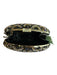 Cache Black, Silver & Brown Rhinestone Egg Shaped Hardcase Evening Bag Black, Silver & Brown / Small