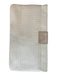 No Brand Beige Flap Clutch Magnetic Close Buckle Accent Bag Beige / Medium