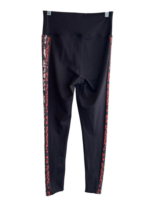 Beach Riot Sport Size Large Black & Multi Polyester Blend Ankle Length Leggings Black & Multi / Large