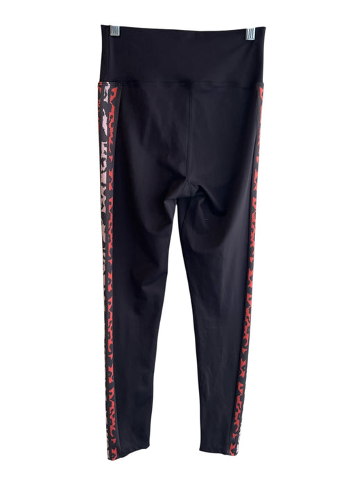 Beach Riot Sport Size Large Black & Multi Polyester Blend Ankle Length Leggings Black & Multi / Large