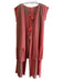 Becca Melon & Mauve No Fabric Tag Tie At Waist Crop Top Loungewear Melon & Mauve