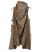 Sun Kim Size One Size Brown No Fabric Tag Open Front Sleeveless pocket Vest Brown / One Size