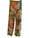 Petit Pois Size Small Multi Nylon Stretch Waist All Over Print Lined Pants Multi / Small