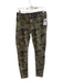 Hudson Size 29 Green Viscose & Cotton Mid Rise Camoflage Zip Fly Skinny Jeans Green / 29