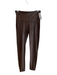 Spanx Size Large Blond Nylon Wide Waist Band Ankle Length Leggings Blond / Large
