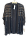 Blank Size S/M Black Bronze hardware Open Front Drop Shoulder Cardigan Black / S/M