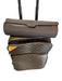 Louis Vuitton Brown & Tan Coated Canvas Leather trim Monogram Luggage Brown & Tan
