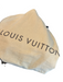 Louis Vuitton Brown & Tan Coated Canvas Leather trim Monogram Luggage Brown & Tan