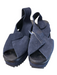 Pedro Garcia Shoe Size 36 Navy Suede manmade solid color Velcro Shoes Navy / 36