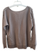 In Cashmere Size Large Light Mushroom Cashmere Long Sleeve Pearl Detail Top Light Mushroom / Large